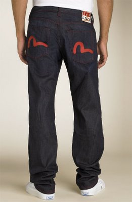 Стильные мужские джинсы Evisu