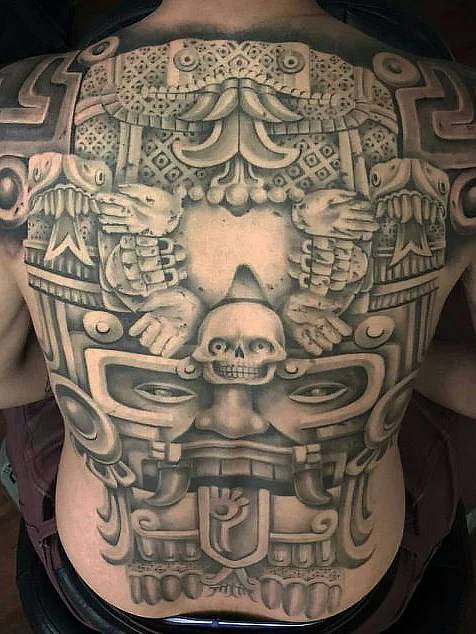 Мексиканские племенные татуировки