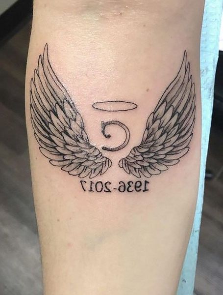 Крутая подборка татуировок с крыльями Ангела для мужчин