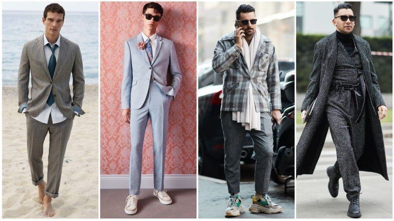 Стильные и правильные сочетания цветов в мужской одежде