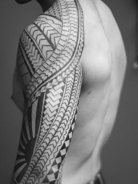 12 значимых племенных татуировок разных народов для мужчин