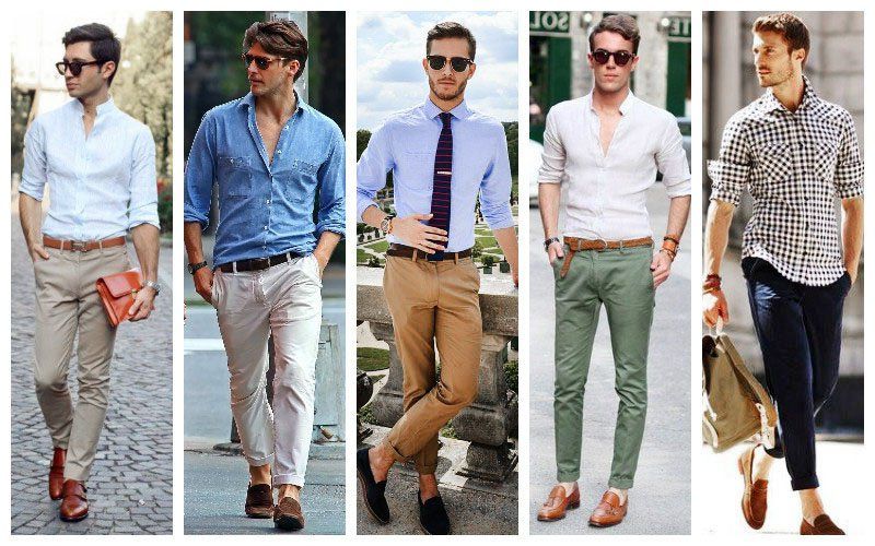 Как носить брюки чинос мужчине: создаем стильные образы