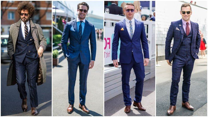 Правильные цветовые сочетания мужской обуви с костюмом