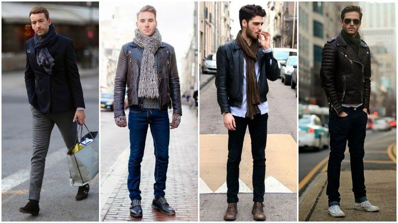 Как нужно носить мужской шарф, чтобы попасть в стиль? 