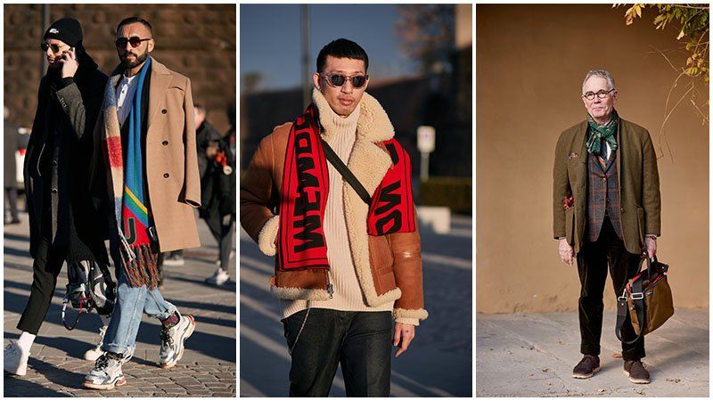 Тренды 2021 года: обзор на лучшие зимние шарфы для мужчин