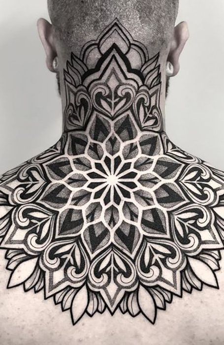 30 самых крутых татуировок на шее для мужчин