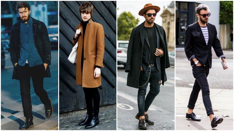 Чёрные мужские джинсы: как носить и с чем сочетать