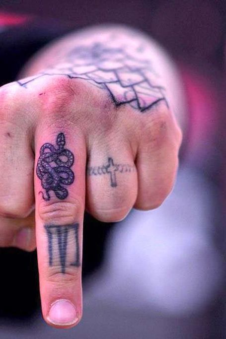 25 уникальных татуировок змеи для мужчин