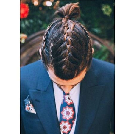 40 крутых мужских причесок с косами