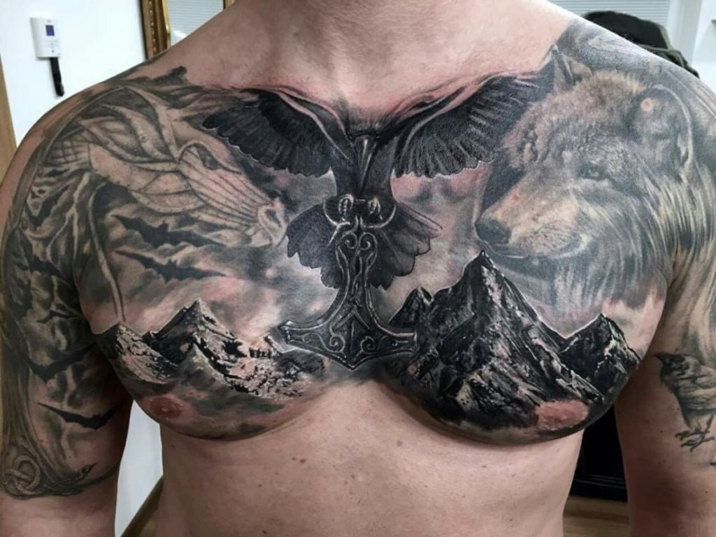 Интересные идеи славянских татуировок