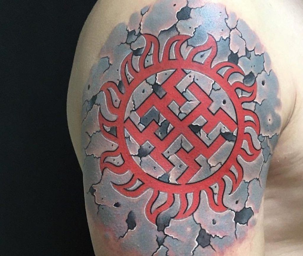 Интересные идеи славянских татуировок