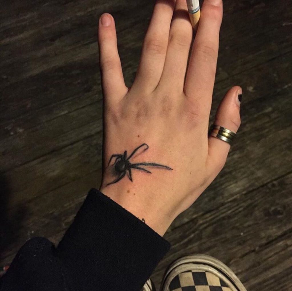 Воровские татуировки паук