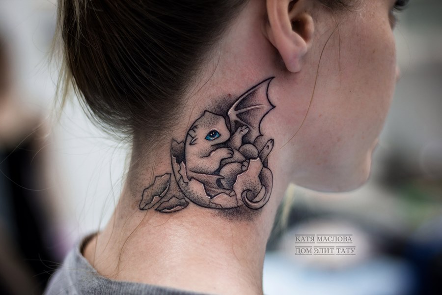 Татуировка дракон